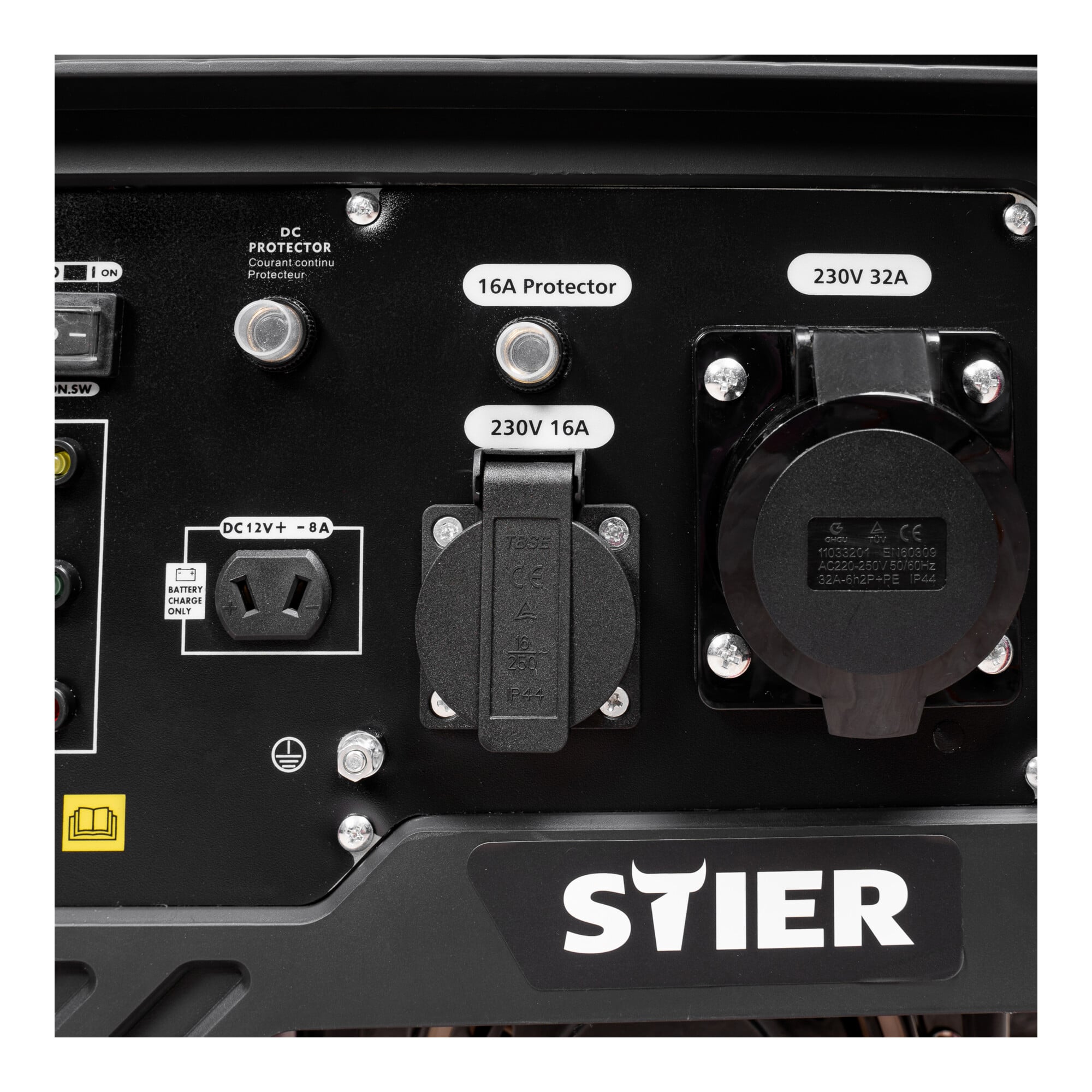 STIER Inverter Stromerzeuger SNS-500 5,0 kW 75 dB(A) Stromgerenator Benzin