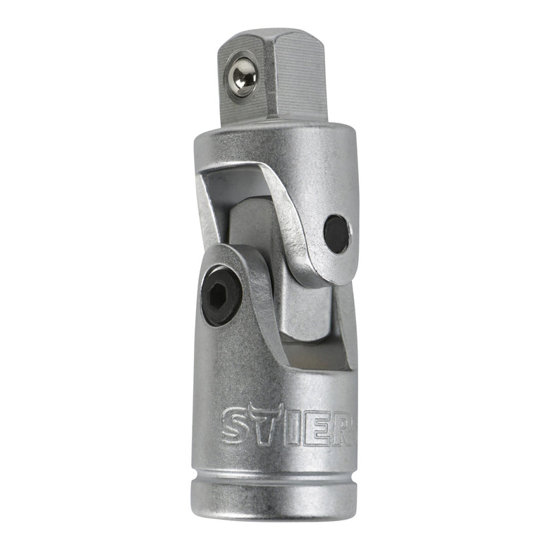 STIER Kardangelenk 1/4" 3/8" 1/2" Chrom-Vanadiun-Stahl in matter Ausführung
