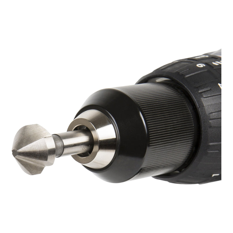 STIER countersink / deburring countersink set 6-piece, cylindrical shank