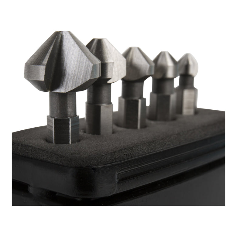 STIER countersink set 5-piece bit shank 1/4"