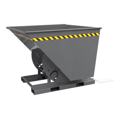 STIER tipping container high height 1000l 1000kg anthracite grey