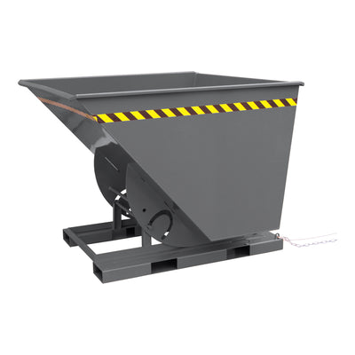 STIER tipping container high height 750l 1000kg anthracite grey