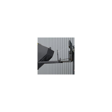 STIER tipping container with scissor-tilting mechanism 1000l 1000kg anthracite grey