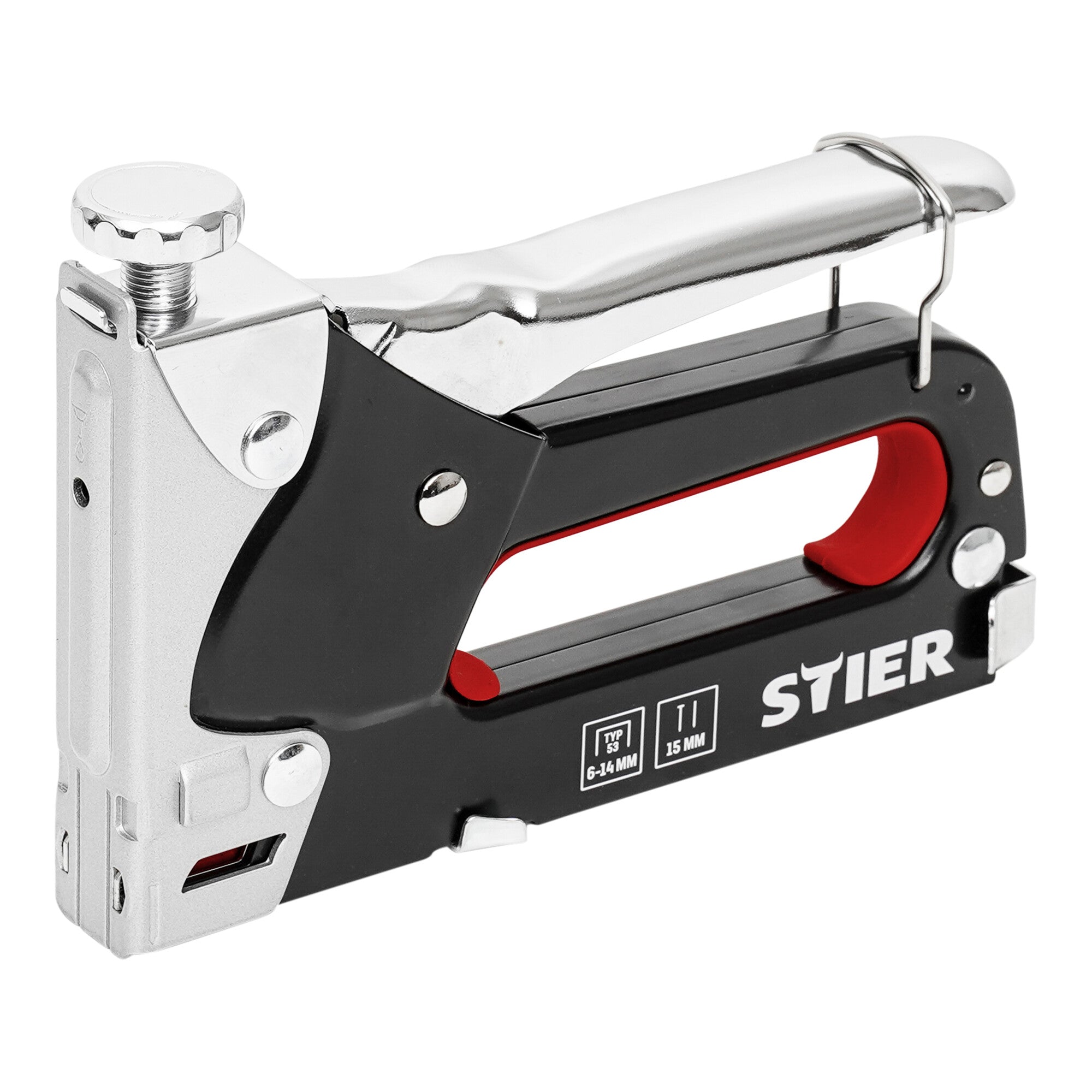 STIER Combi Hand Tacker KHT-100 3 in 1 + 300 Staples Type 53