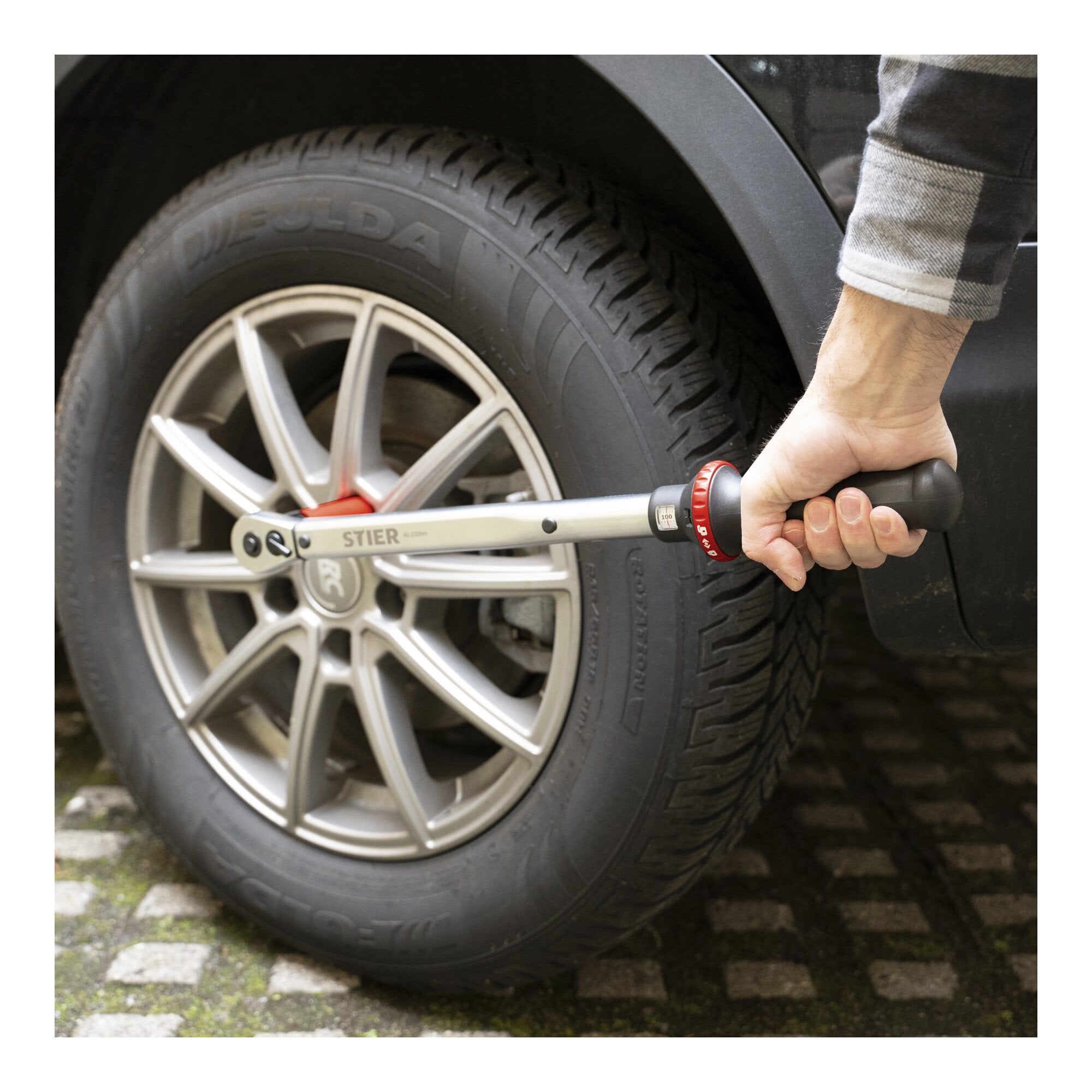 STIER power socket wrench set drive 1/2 inch sockets protective sockets 3-piece SW