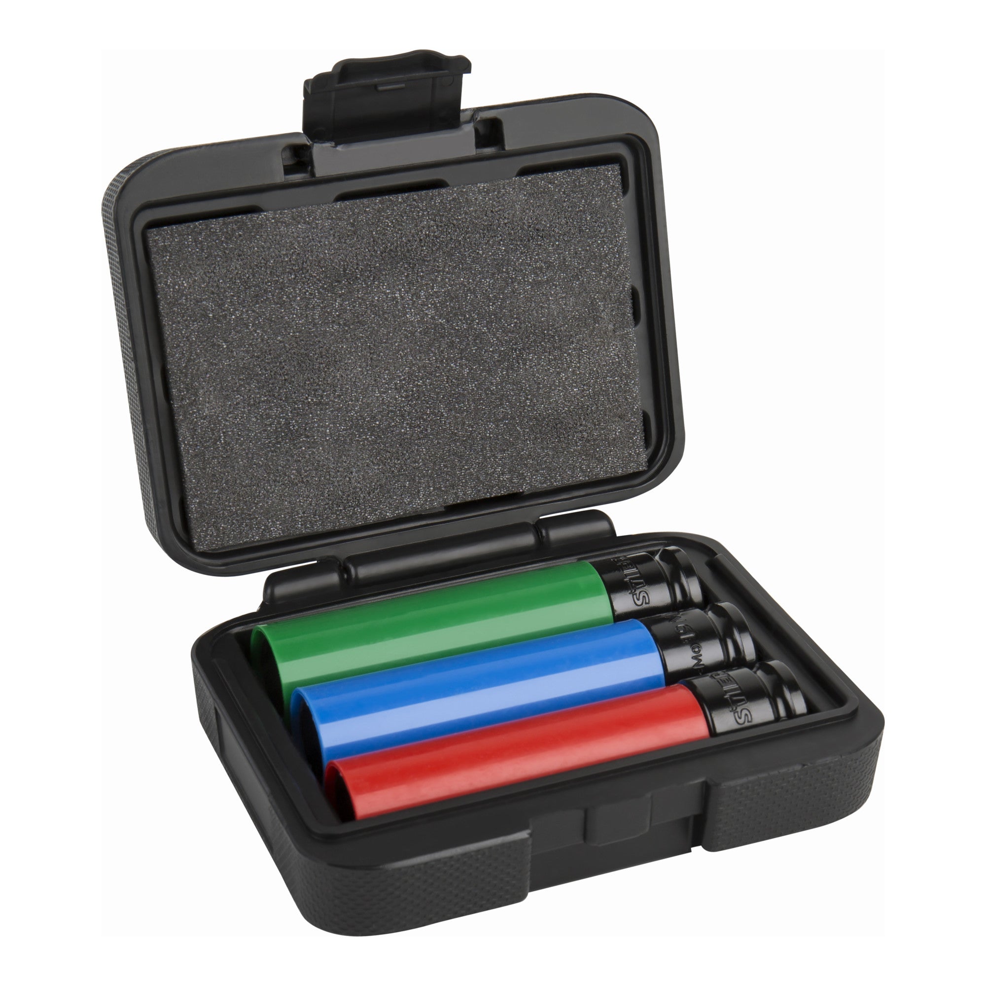 STIER Kraft Steckschlüssel Satz Profi extra lange Nüsse 130 mm 1/2" SW 17/19/21