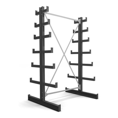 STIER cantilever rack double-sided 6 levels storage rack with various field numbers