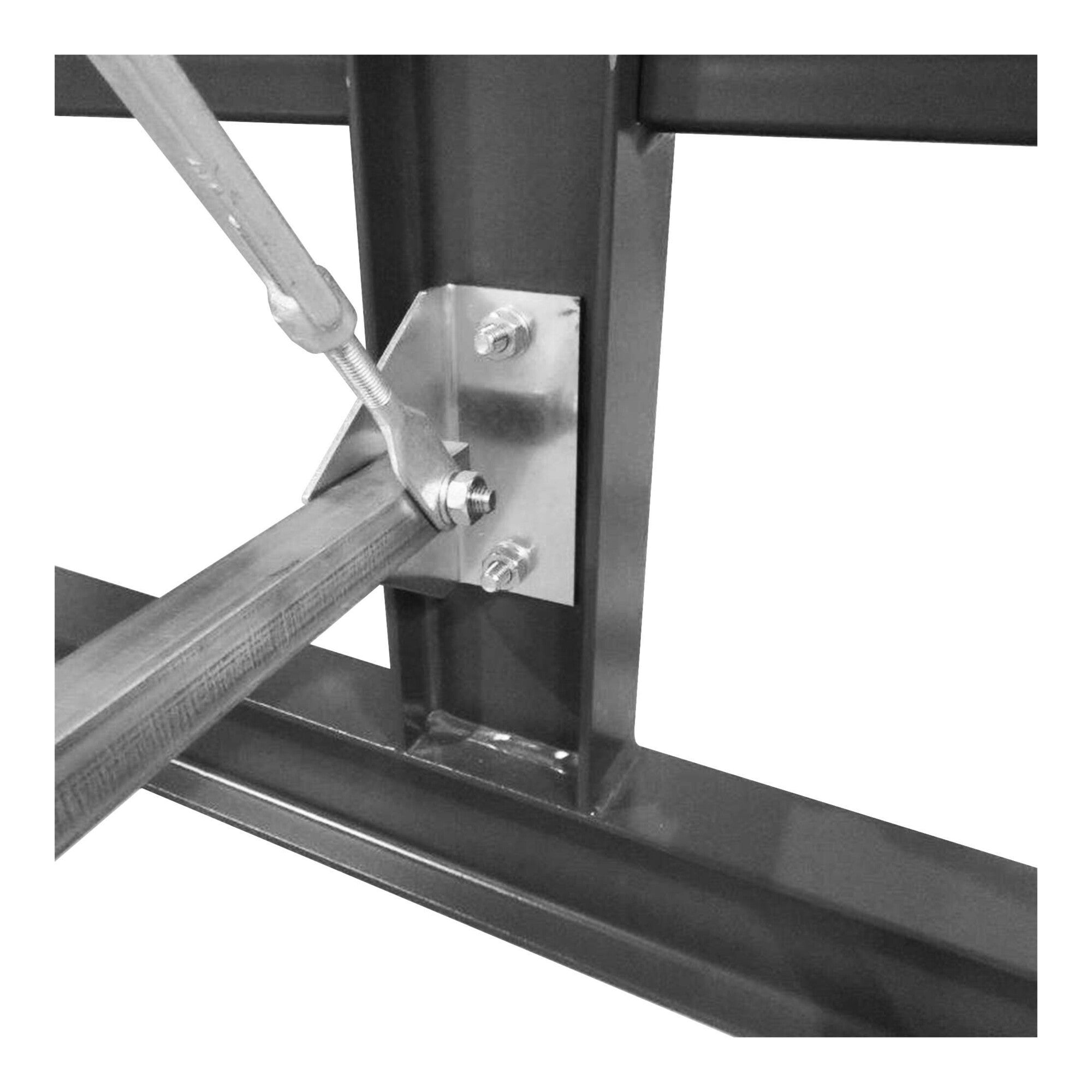STIER cantilever rack one-sided 5 levels storage rack with various field numbers