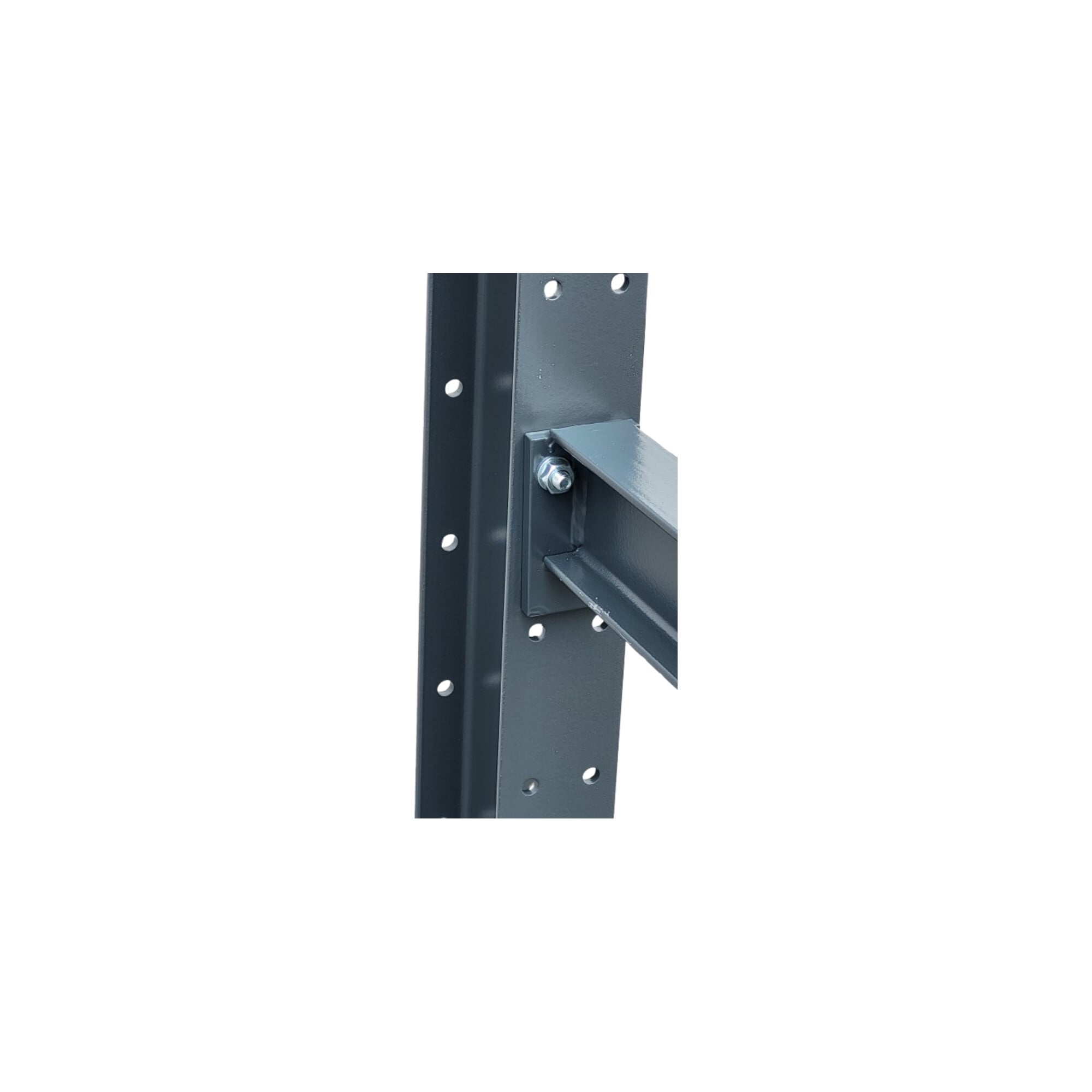 STIER Kragarmregal schraubbar doppelseitig 4 Felder mit 4 Ebenen 5120x3130x400mm