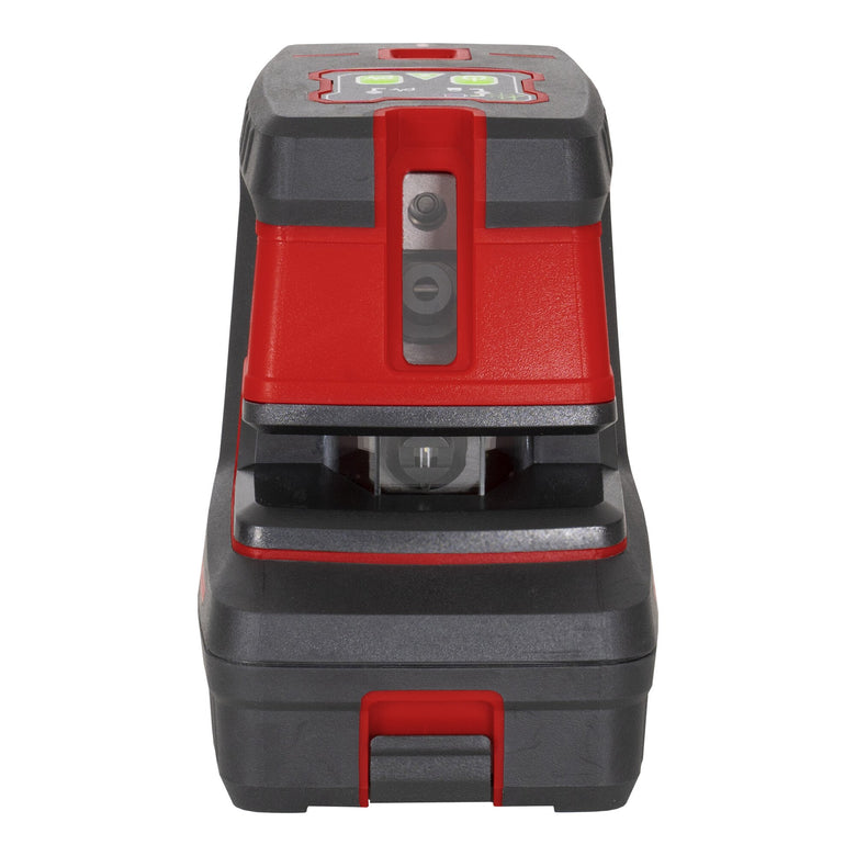 STIER cross line laser 150° x 130° with 5 plumb points green