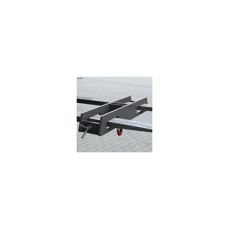 STIER load hook forklift attachment 2500kg anthracite grey