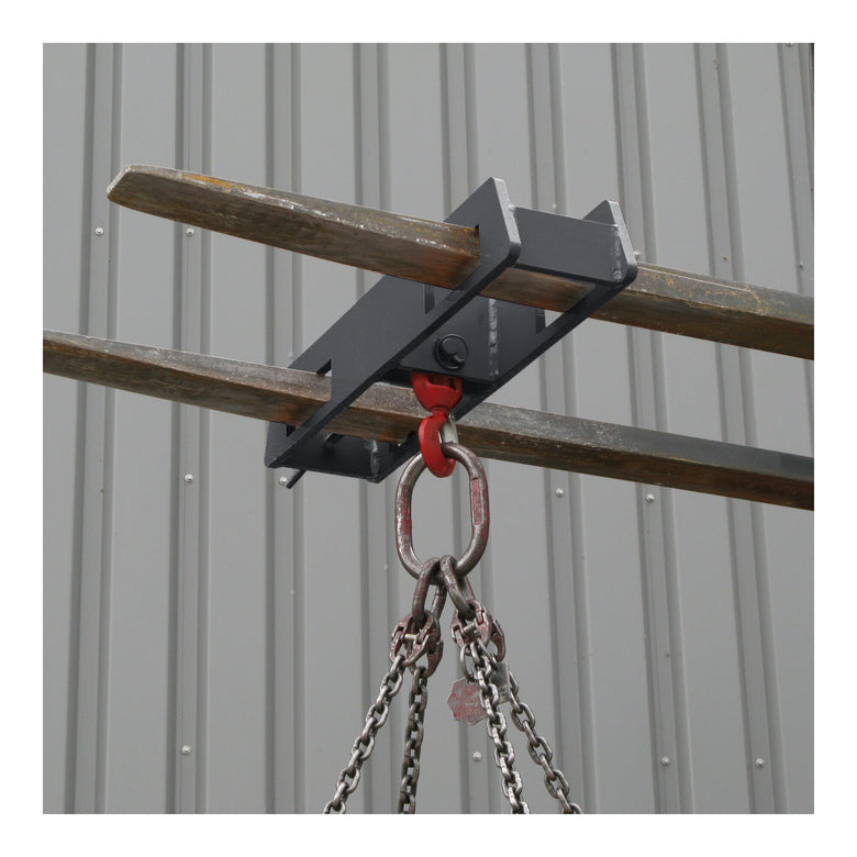 STIER load hook forklift attachment 2500kg anthracite grey