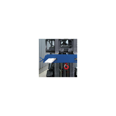 STIER load hook forklift attachment 2500kg gentian blue