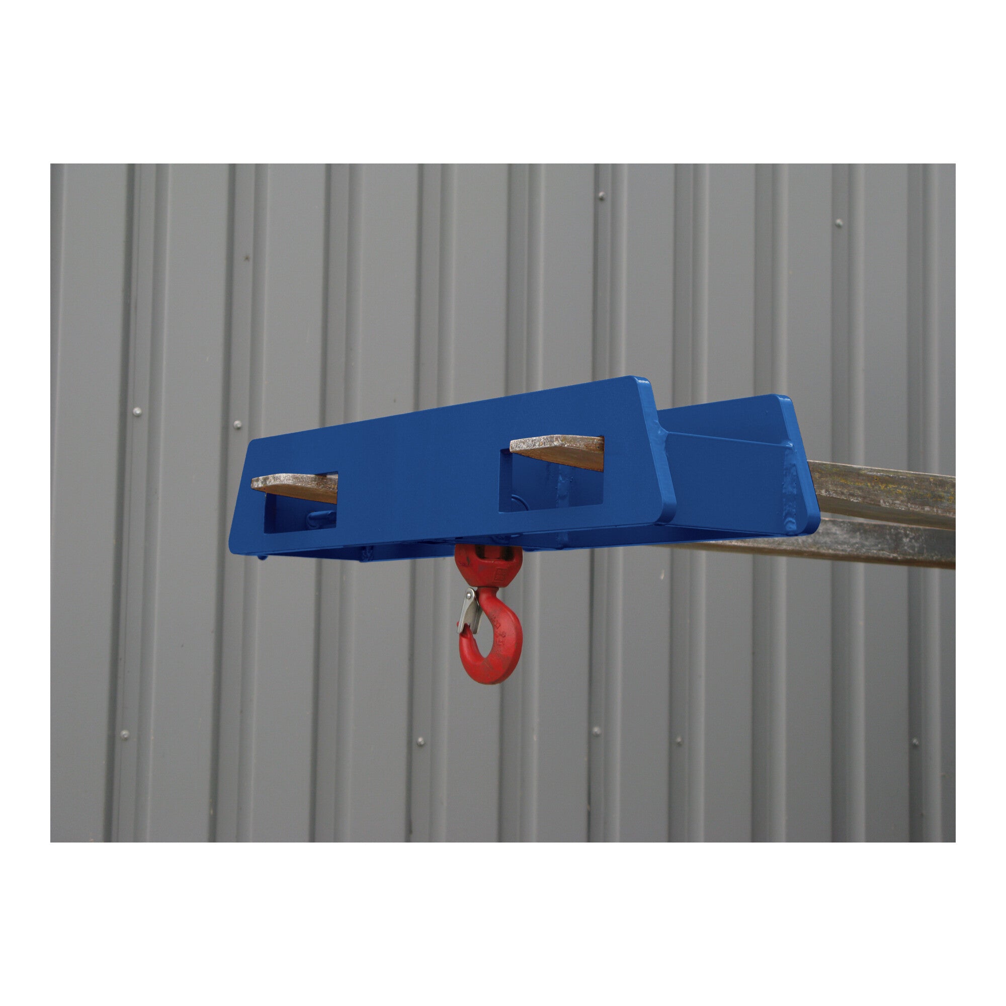 STIER load hook forklift attachment 2500kg gentian blue