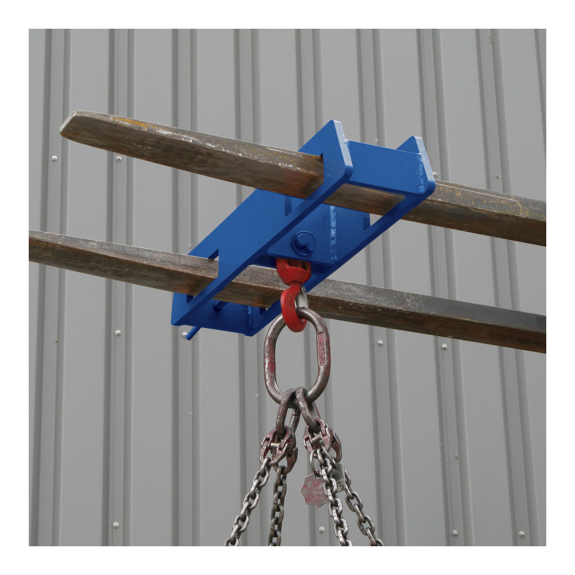 STIER load hook forklift attachment 2500kg gentian blue