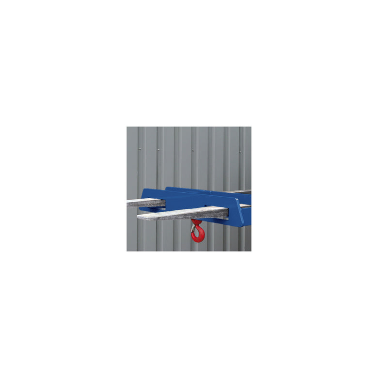 STIER load hook forklift attachment 5000kg gentian blue