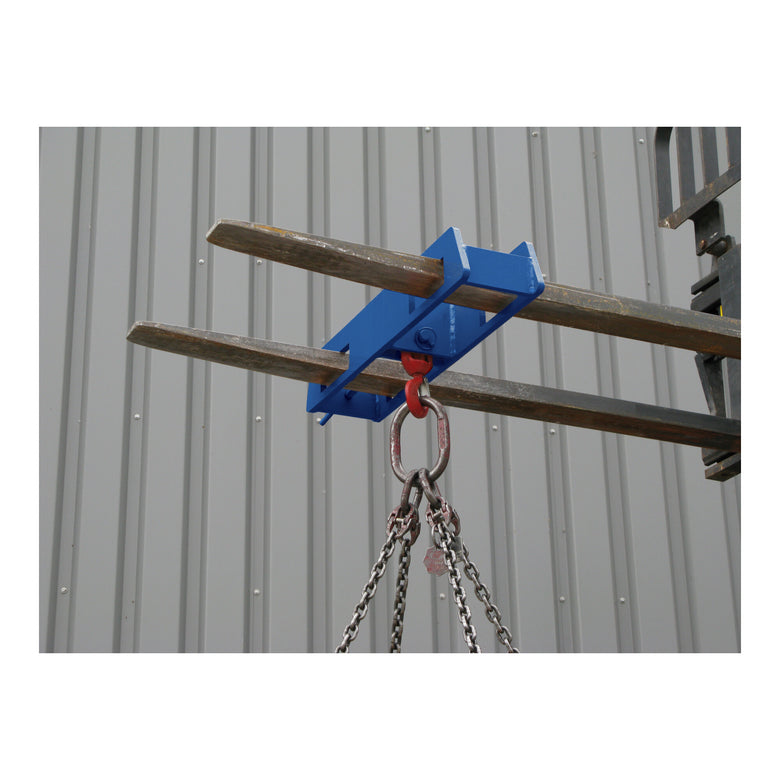 STIER load hook forklift attachment 5000kg gentian blue