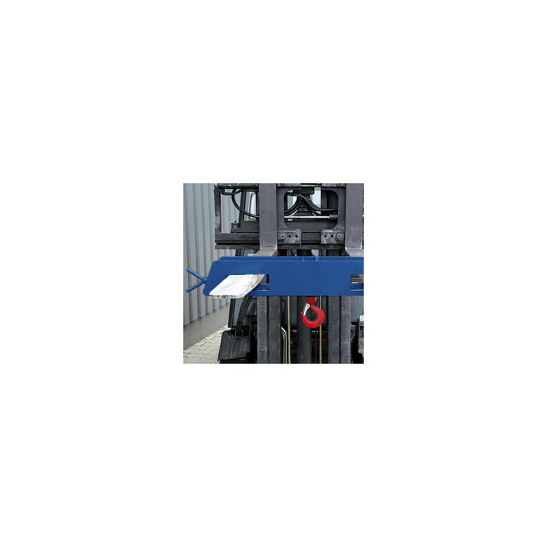 STIER load hook forklift attachment 5000kg gentian blue