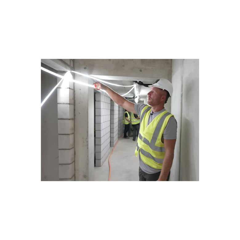 STIER LED Streifen Baustrahler 15m 13.500lm 6400k 900lm/m PVC erweiterbar auf