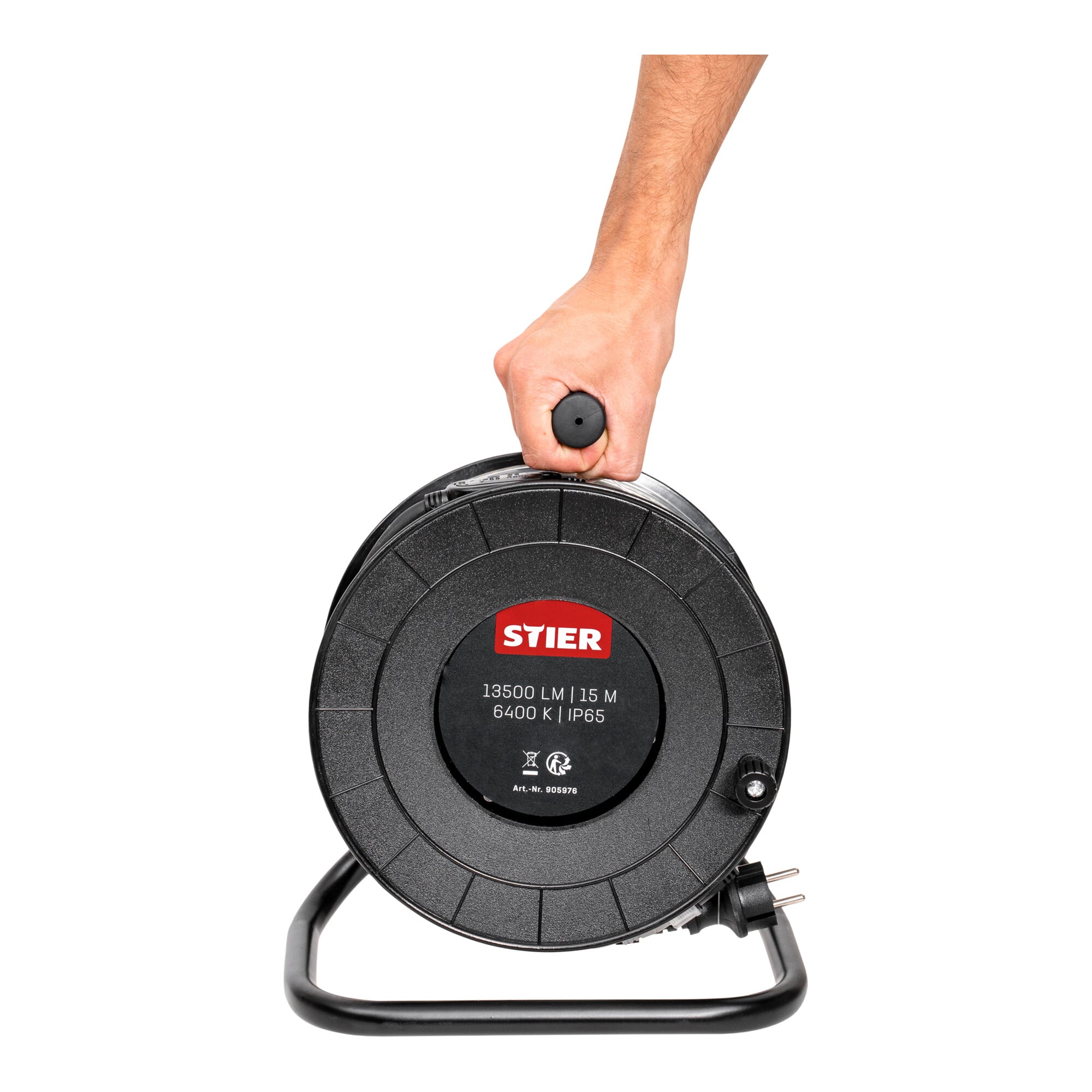 STIER LED Streifen Baustrahler 15m 13.500lm 6400k 900lm/m PVC erweiterbar auf