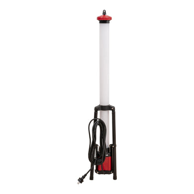 STIER LED-Tower-Baustrahler 360° 4000 Lumen LED-Turm tageslichtweiß platzsparend