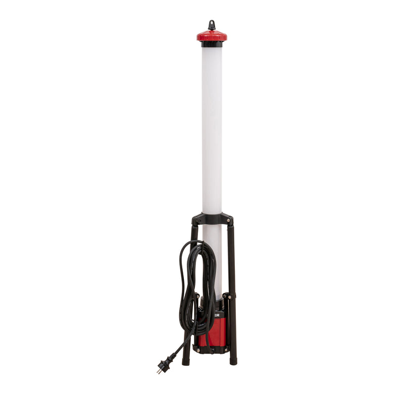 STIER LED-Tower-Baustrahler 360° 4000 Lumen LED-Turm tageslichtweiß platzsparend