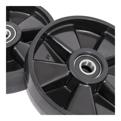 STIER steering wheel set made of robust nylon for pallet trucks for improved