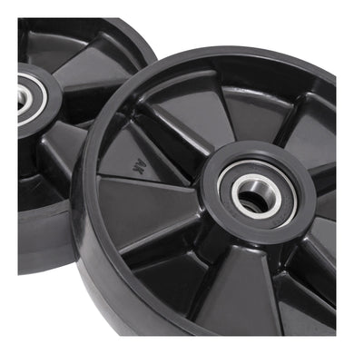 STIER steering wheel set made of robust nylon for pallet trucks for improved