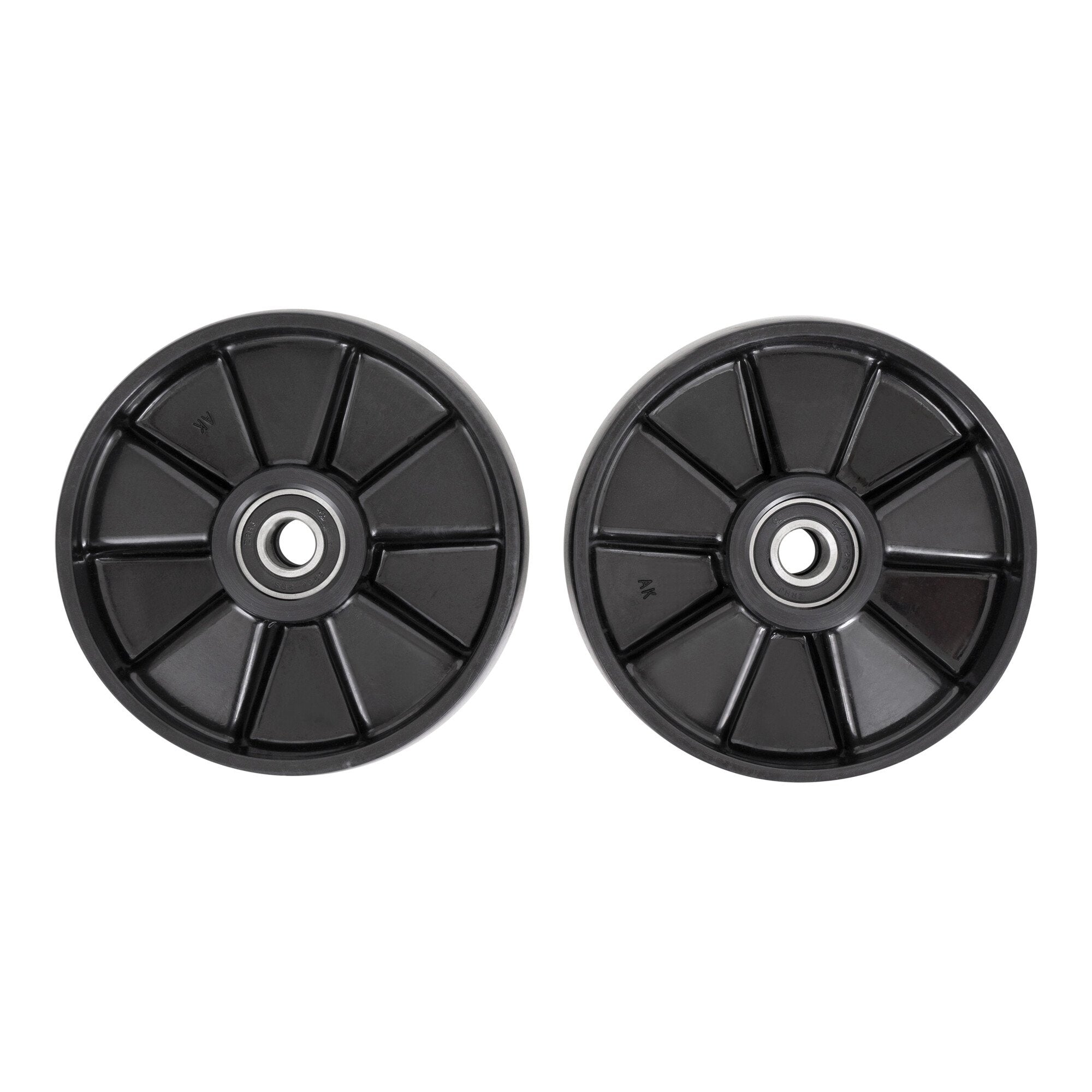 STIER steering wheel set made of robust nylon for pallet trucks for improved