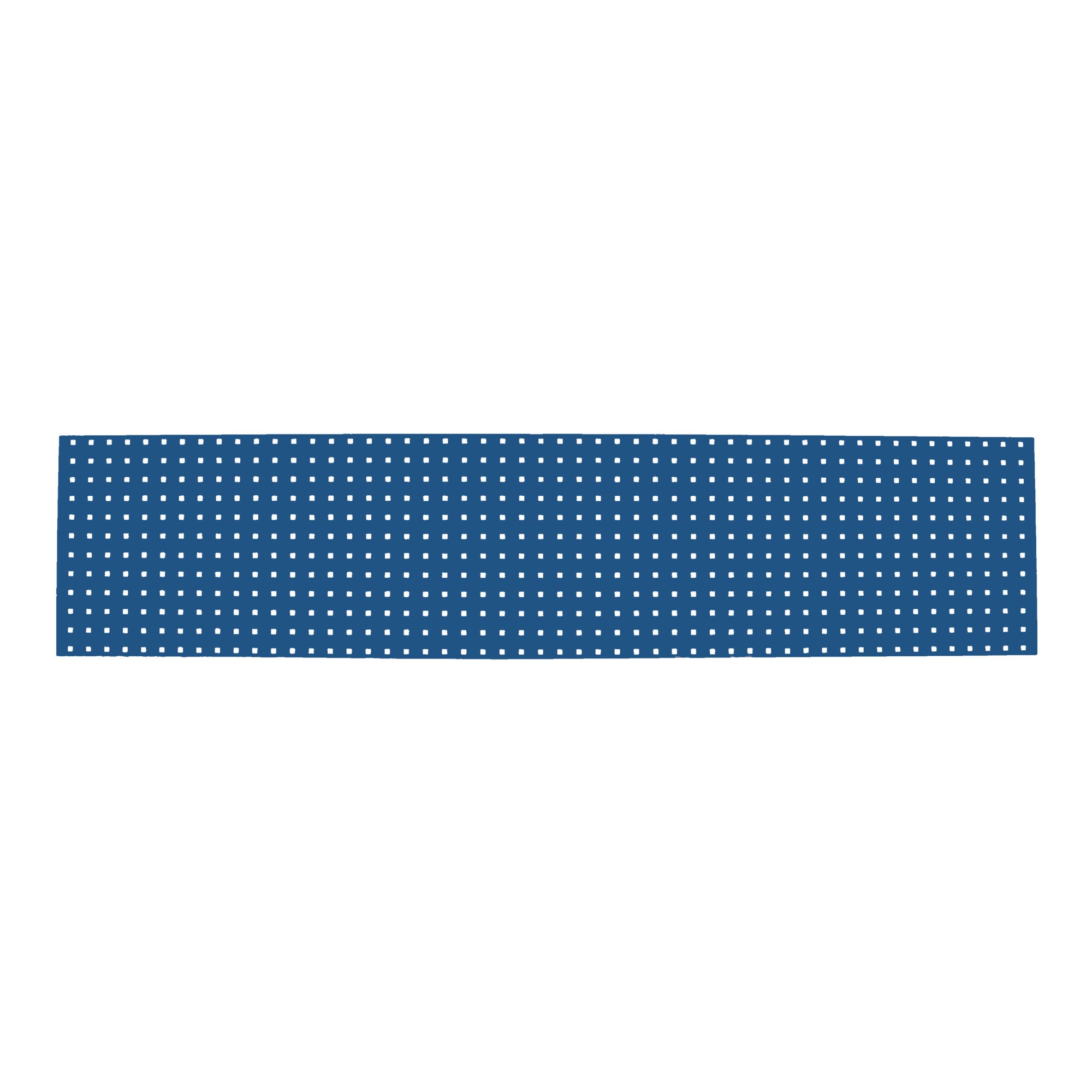 STIER perforated panel for workshop wall 2000x450mm gentian blue