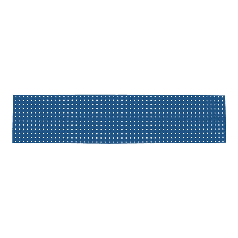 STIER perforated panel for workshop wall 2000x450mm gentian blue