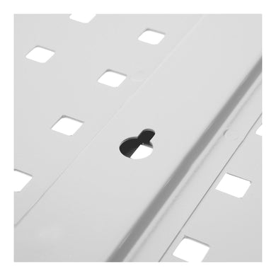 STIER Lochplatte für Werkstattwand 2000x450mm lichtgrau