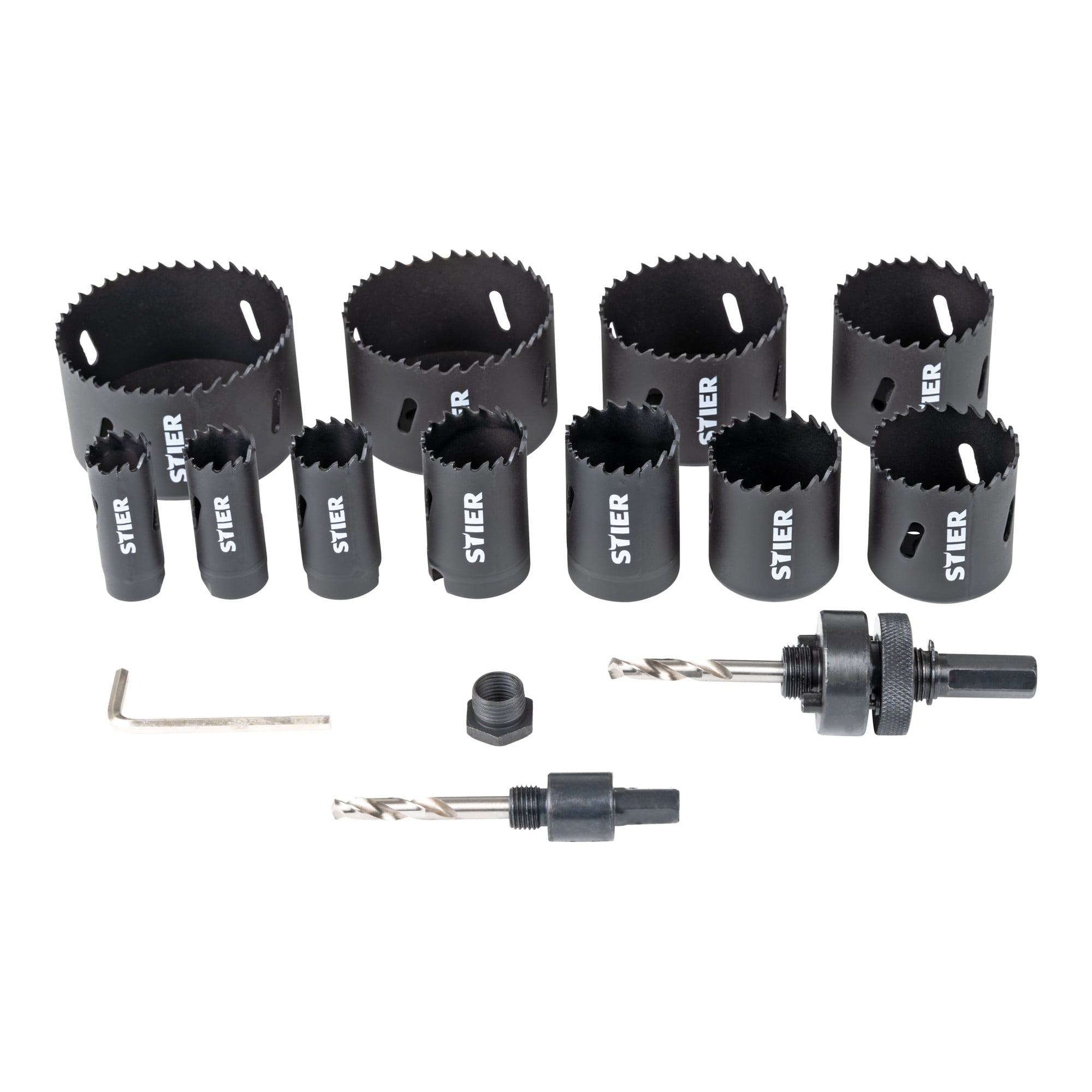 STIER hole saw set