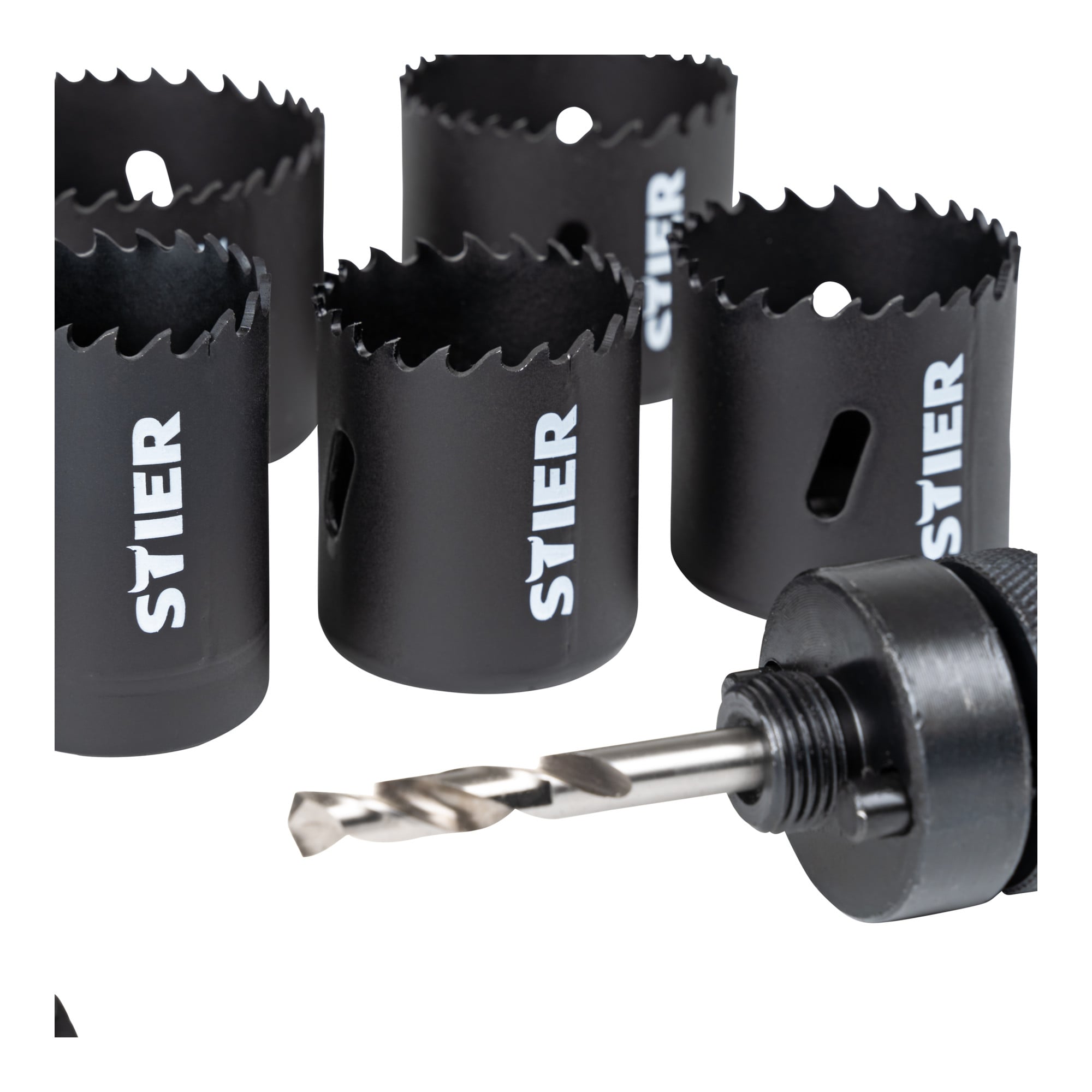STIER hole saw set