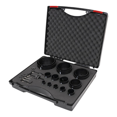 Lochsägen-Set HSS-Co8 Bimetall 21-teilig 19 - 121 x 44 mm aggressiver Schnitt