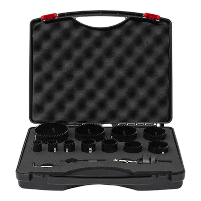 STIER Lochsägen-Set HSS-Co8 Bimetall 22 25 32 35 40 44 51 60 14-teilig 20 68 76