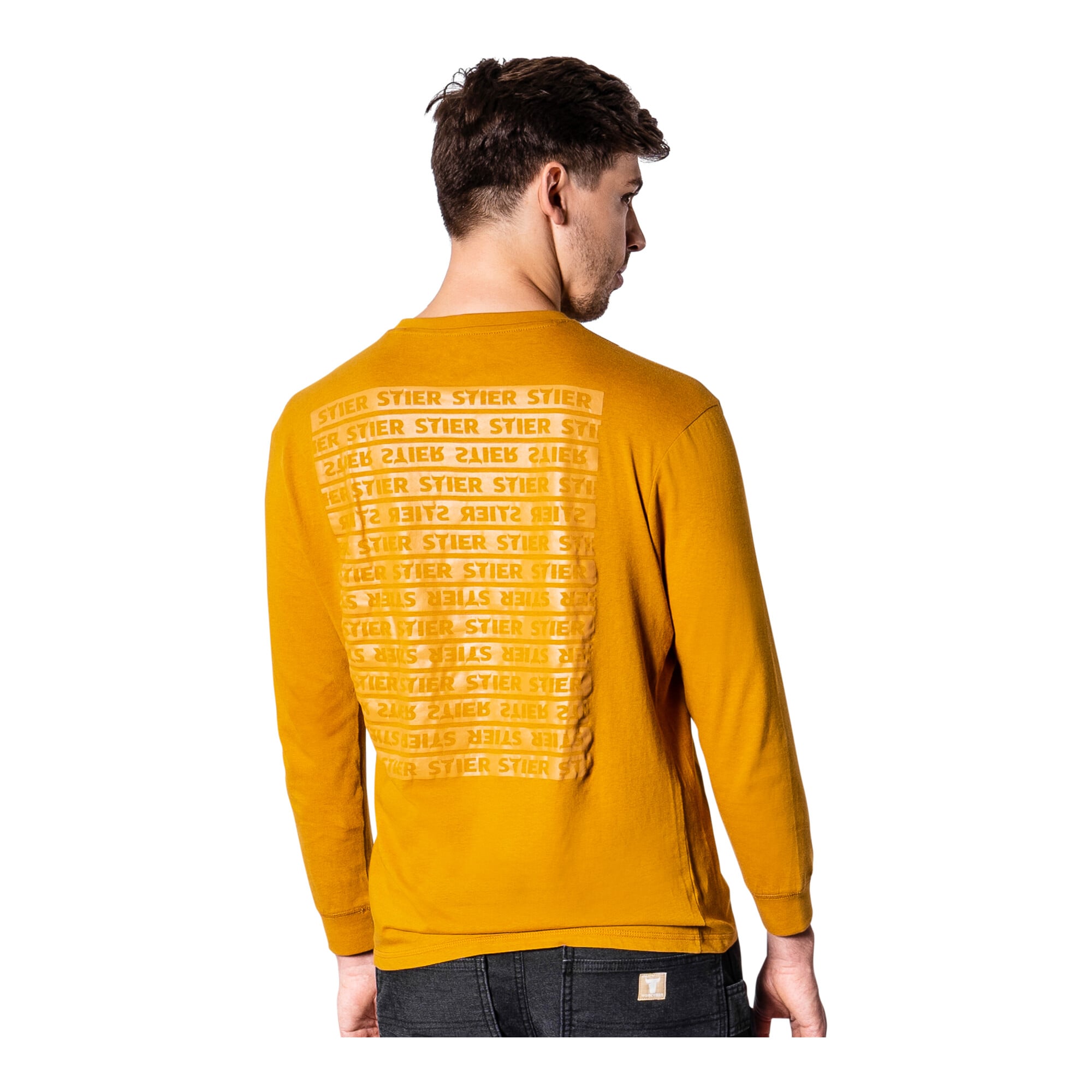 STIER Longsleeve S Golden Brown