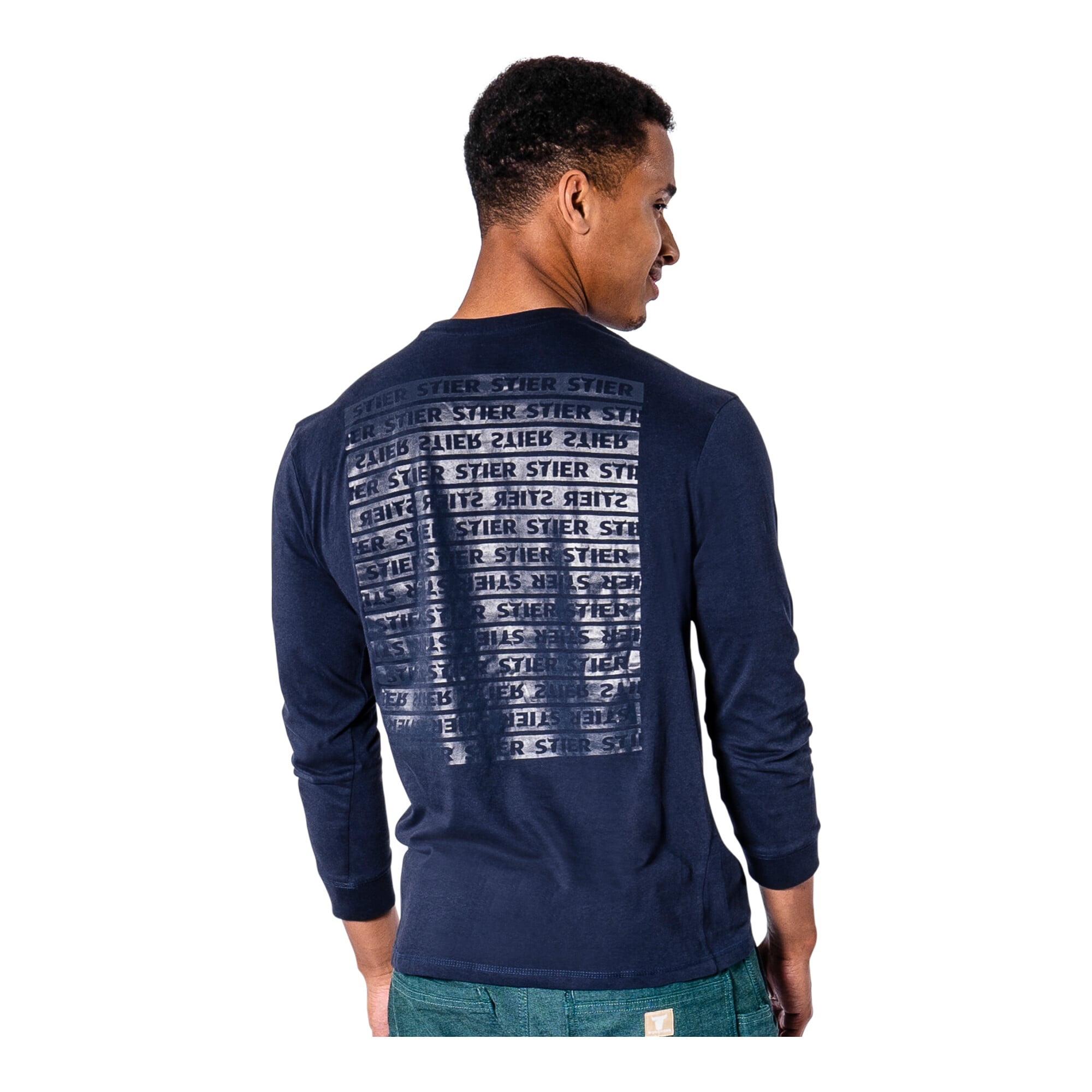 STIER Longsleeve S Navy Blue
