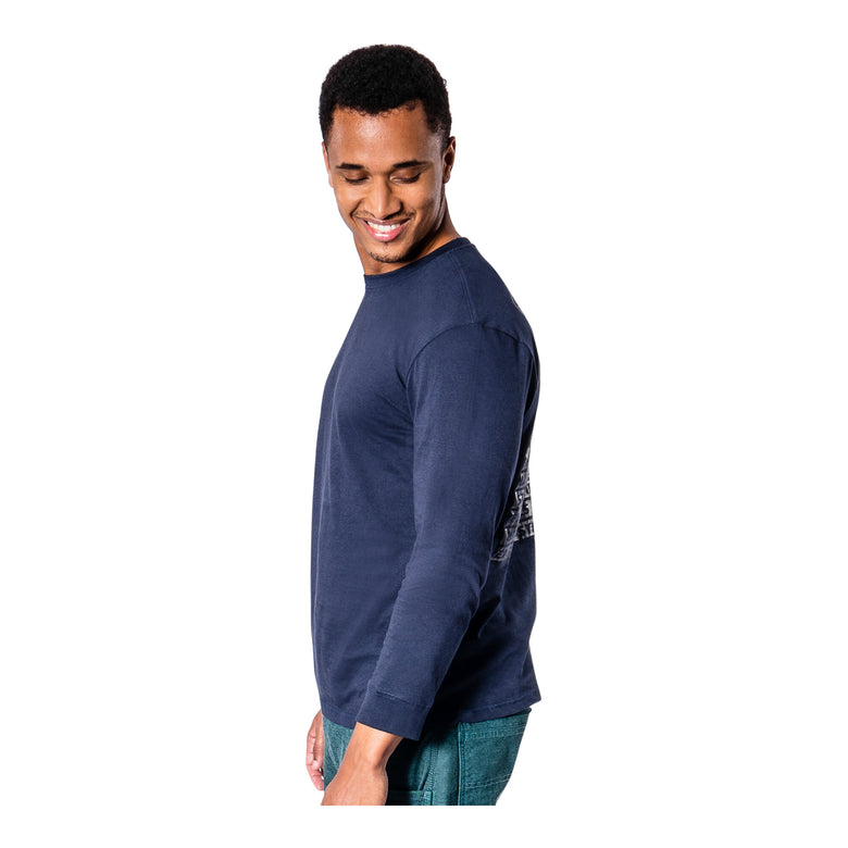 STIER Longsleeve XL Navy Blue