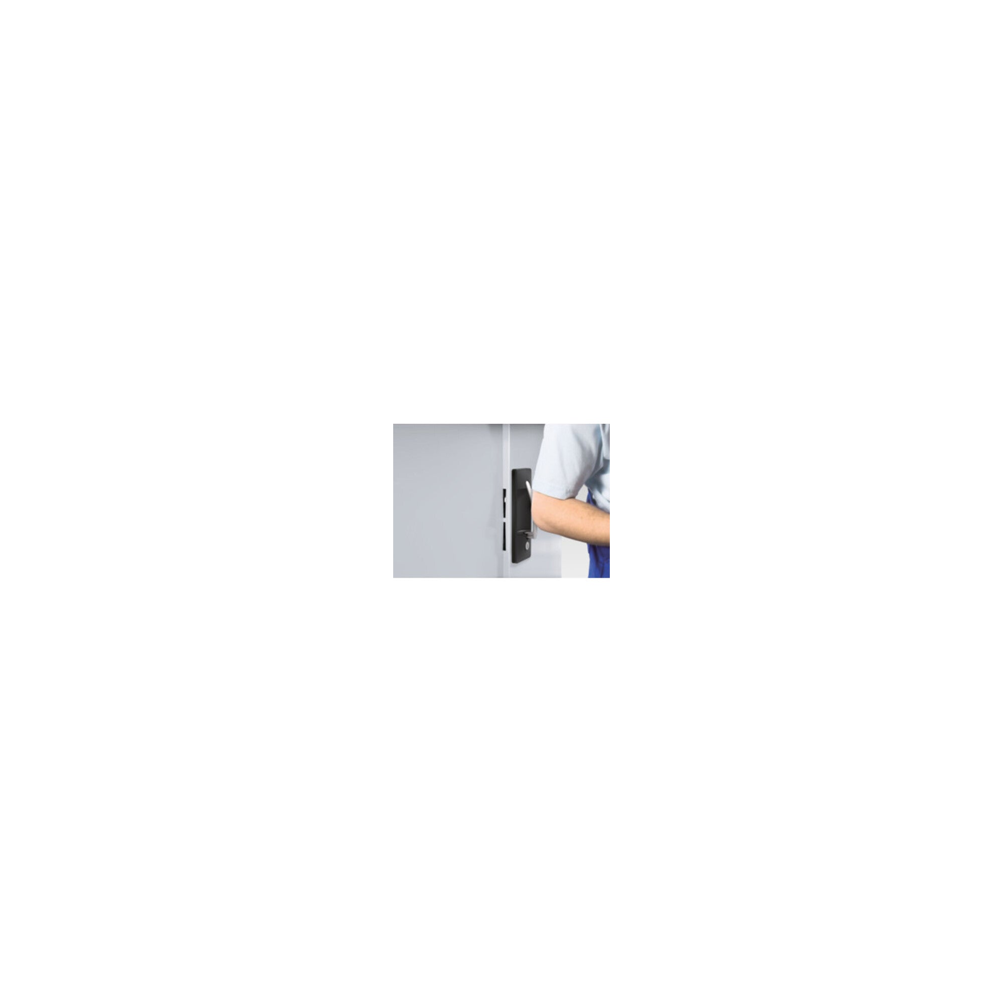 STIER storage cabinet with 48 open-fronted storage bins, H1980xW700xD300mm