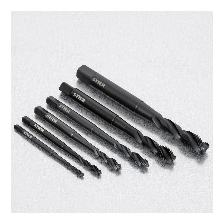 STIER Maschinengewindebohrer M8 Vaporisiert DIN 371 Form C/RSP35° HSSE