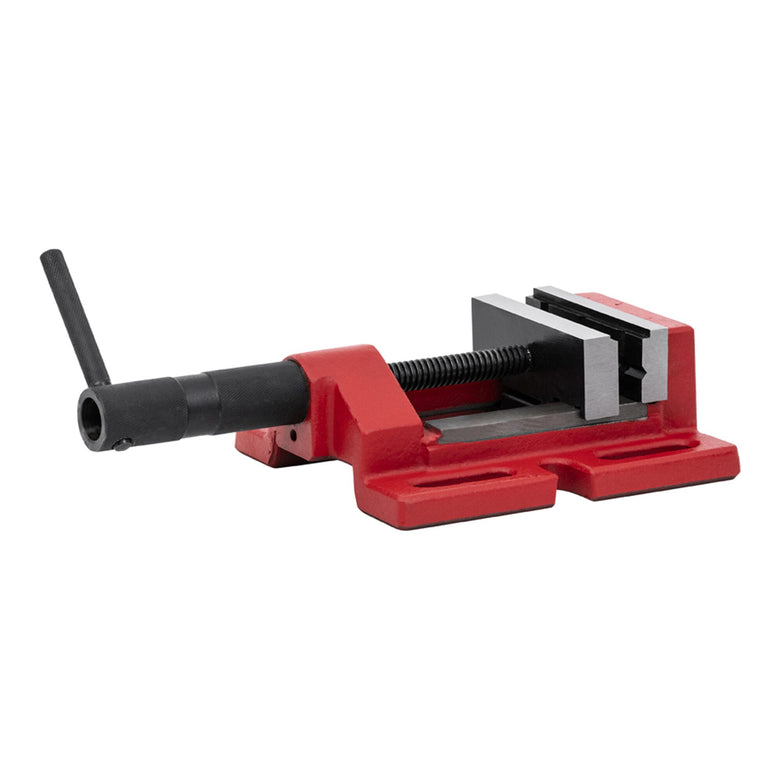 STIER Maschinenschraubstock, Backen-B. 100-120 mm, Spann-W. 85-110 mm, V-Nut