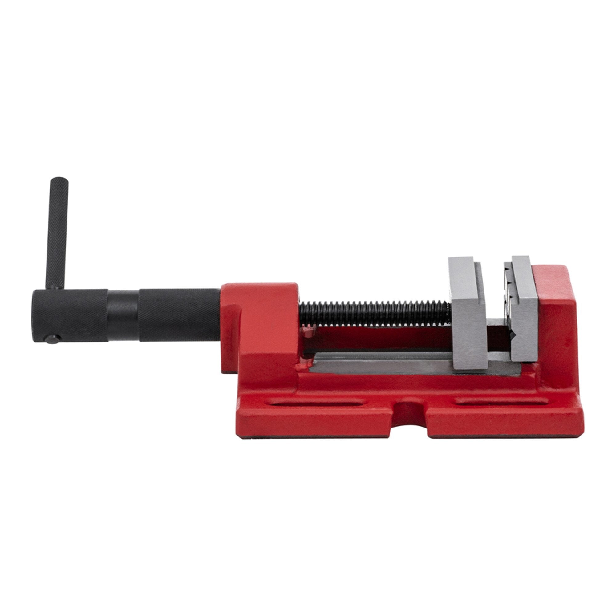 STIER Maschinenschraubstock, Backen-B. 100-120 mm, Spann-W. 85-110 mm, V-Nut