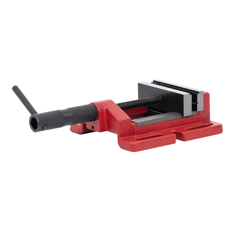 STIER Maschinenschraubstock, Backen-B. 100-120 mm, Spann-W. 85-110 mm, V-Nut