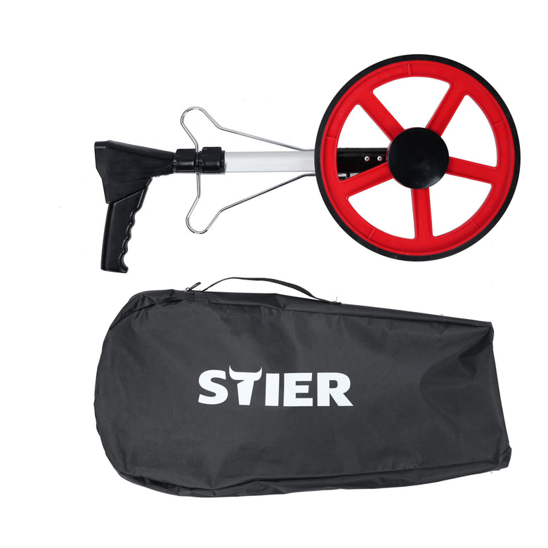 STIER measuring wheel SMR-318 digital counter measuring roller 318 mm wheel diameter 1 m