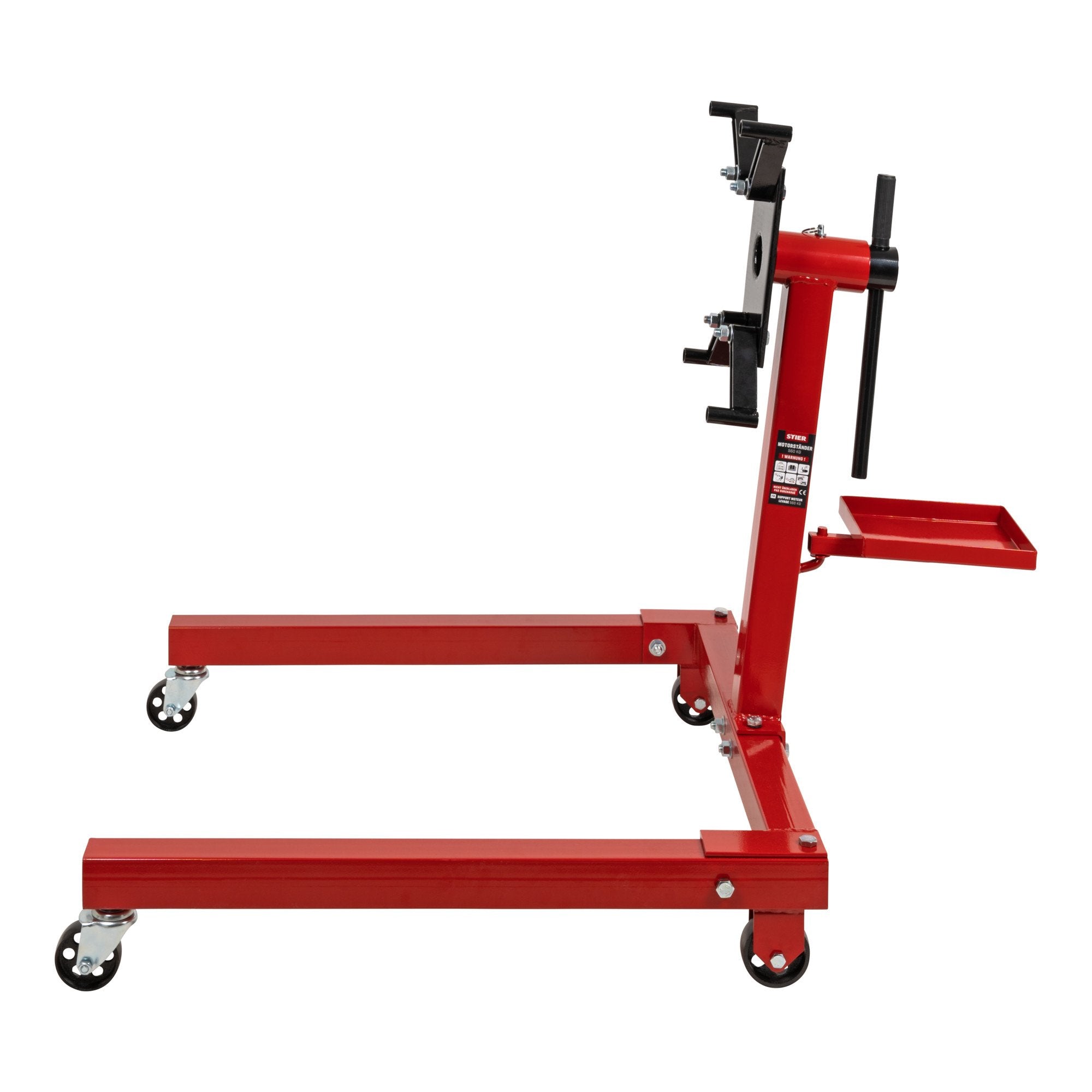 STIER Motorständer 560 kg Tragkraft Getriebehalter Motorreparatur mobil