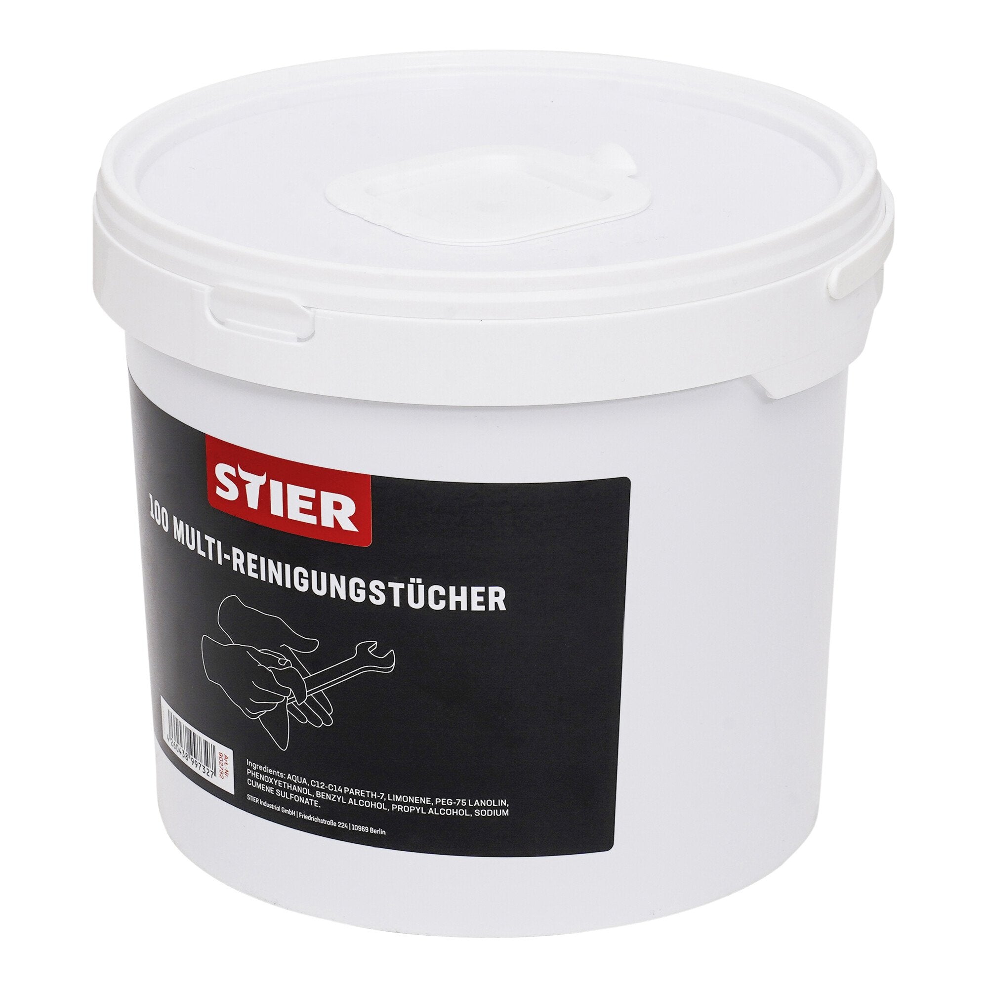 STIER Multi-Reinigungstuch Universal 72 Stück Werkzeugreinigung im praktischen