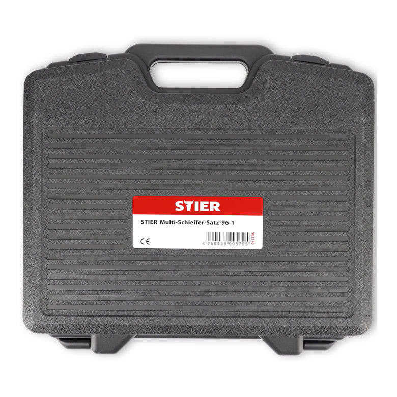 STIER Multi-Schleifer Satz 17-tlg Set Stecknippel 1/4 Zoll