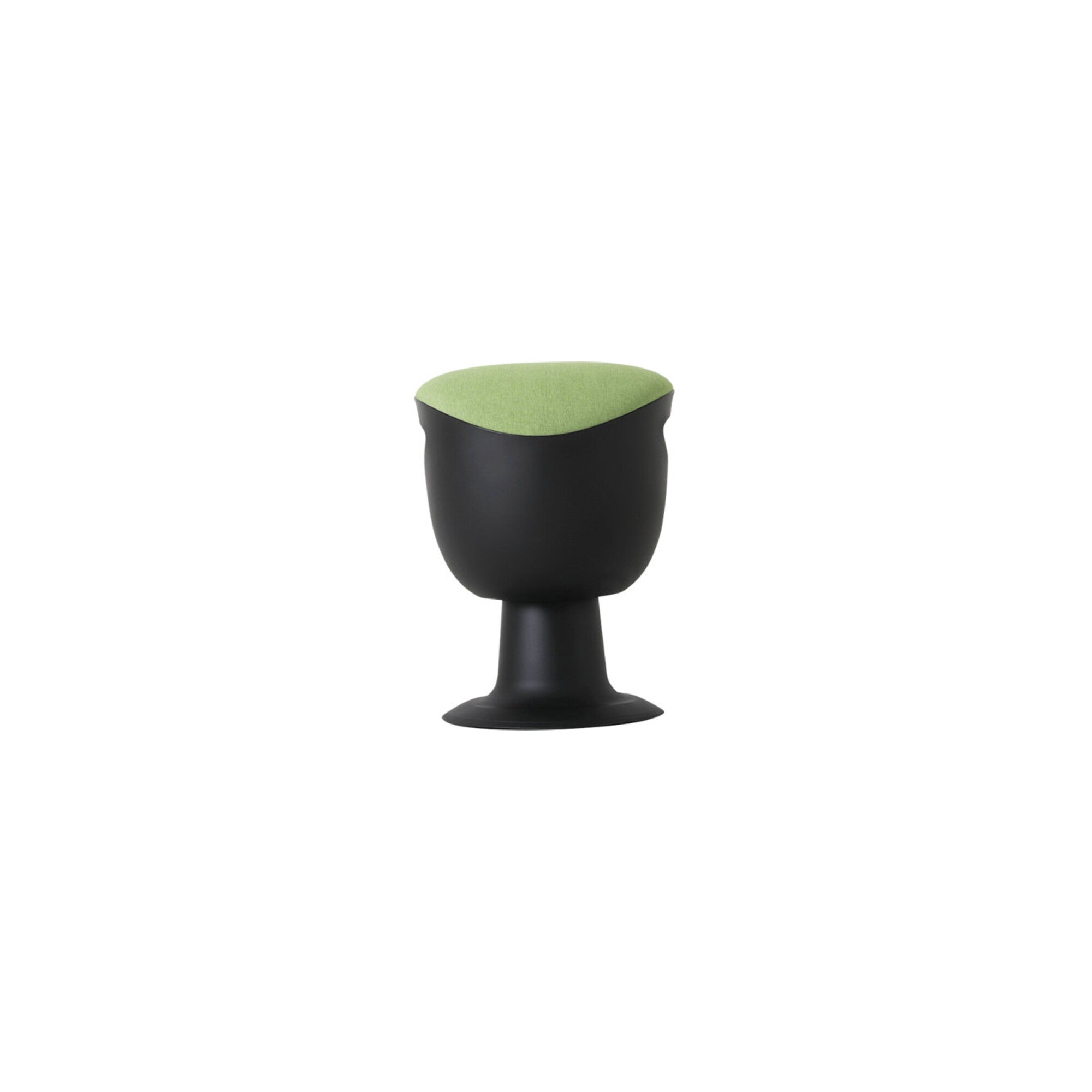 STIER multi-movable swivel stool with plate base and height-adjustable stool in various colors