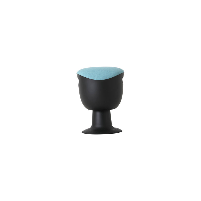 STIER multi-movable swivel stool with plate base and height-adjustable stool in various colors
